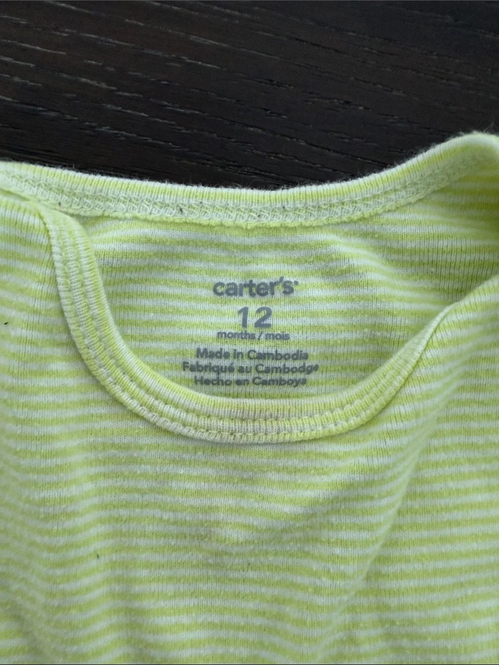 4 baby onesies 12-18 months different brands bodysuits blue green red brown